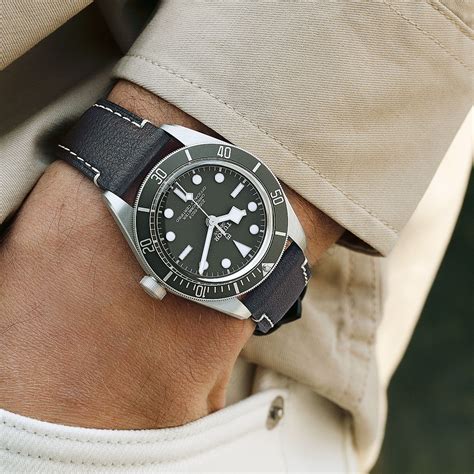 tudor heritage silver bezel|tudor black bay watch 925.